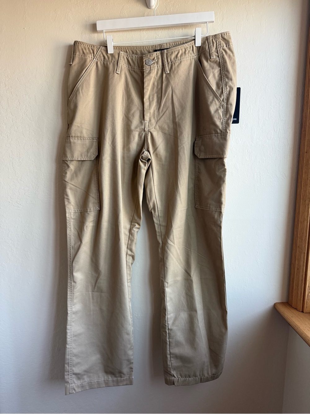 True Religion Travertine Khaki Cargo Pants - Beige/Tan